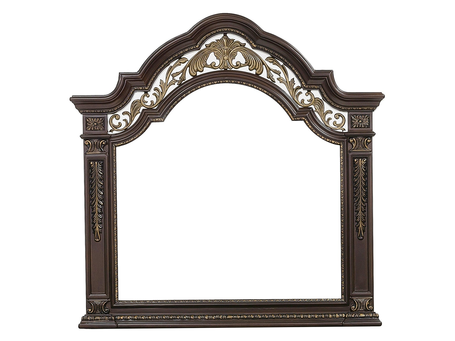 Catalonia Dark Cherry Mirror - Ornate Home