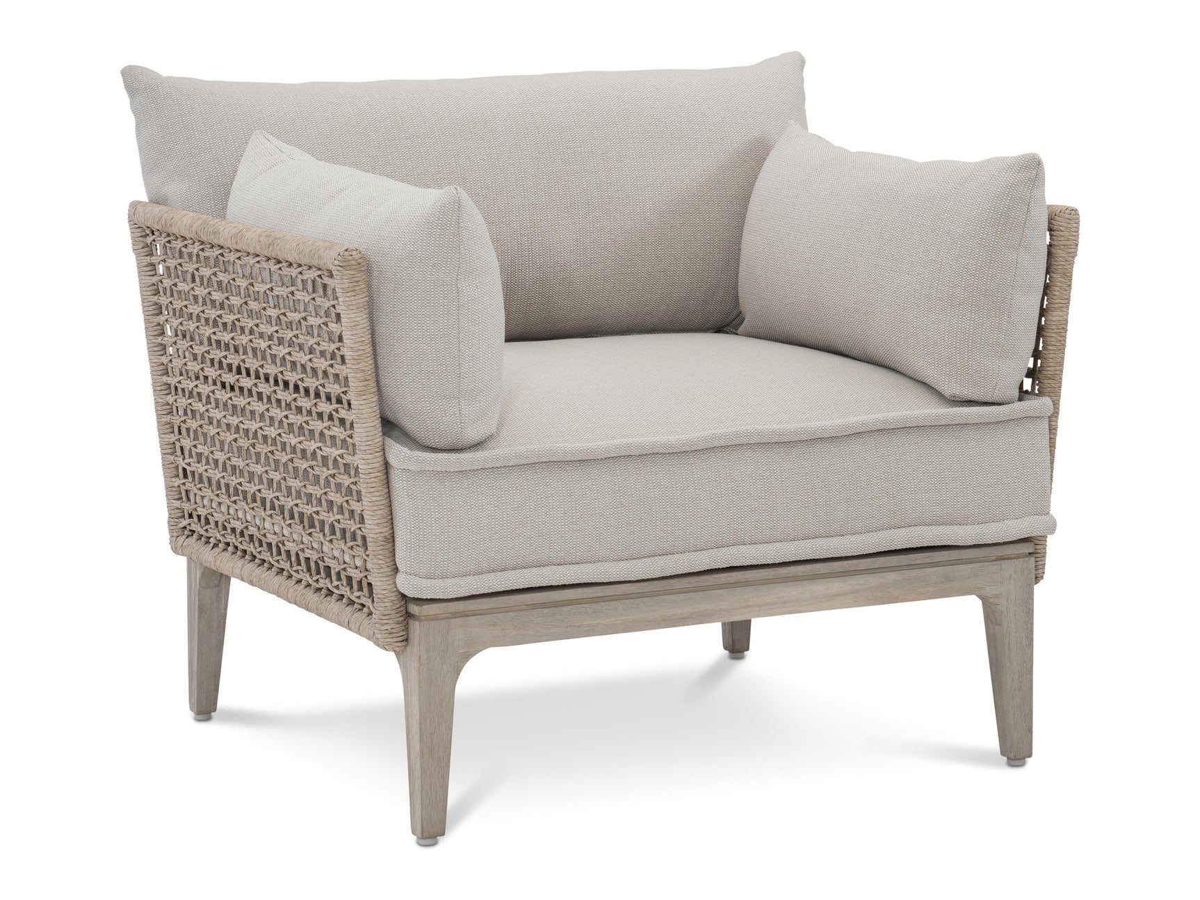 Catalonia Sun Washed/Hazelnut/Beige/Tan Outdoor Chair - Ornate Home