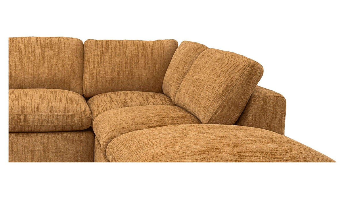 Cates Golden Wheat Dream Modular Sectional - Ornate Home