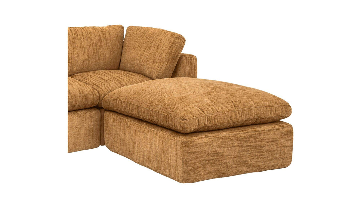 Cates Golden Wheat Lounge Modular Sectional - Ornate Home