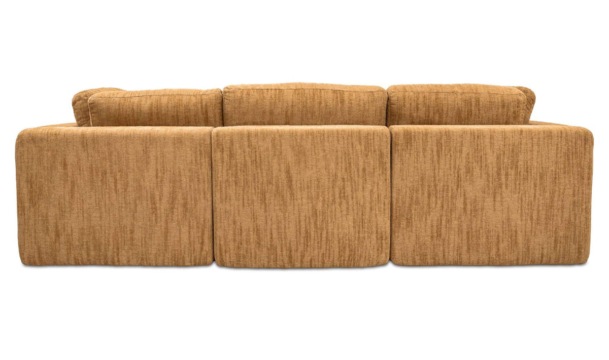 Cates Golden Wheat Modular Sofa - Ornate Home
