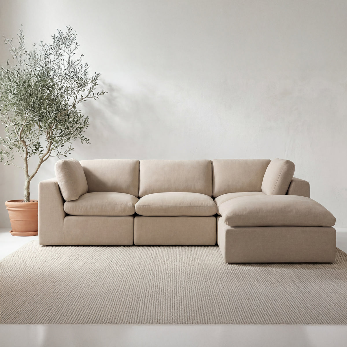 Cates Pebble Lounge Modular Sectional - Ornate Home