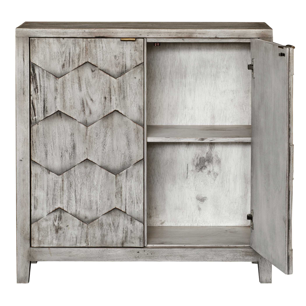 Catori Smoked Ivory Console Cabinet - Ornate Home