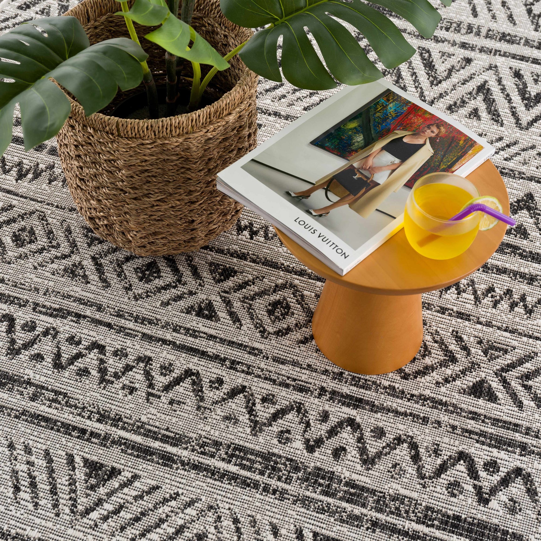 Catrine Indoor & Outdoor Rug - Clearance - Ornate Home