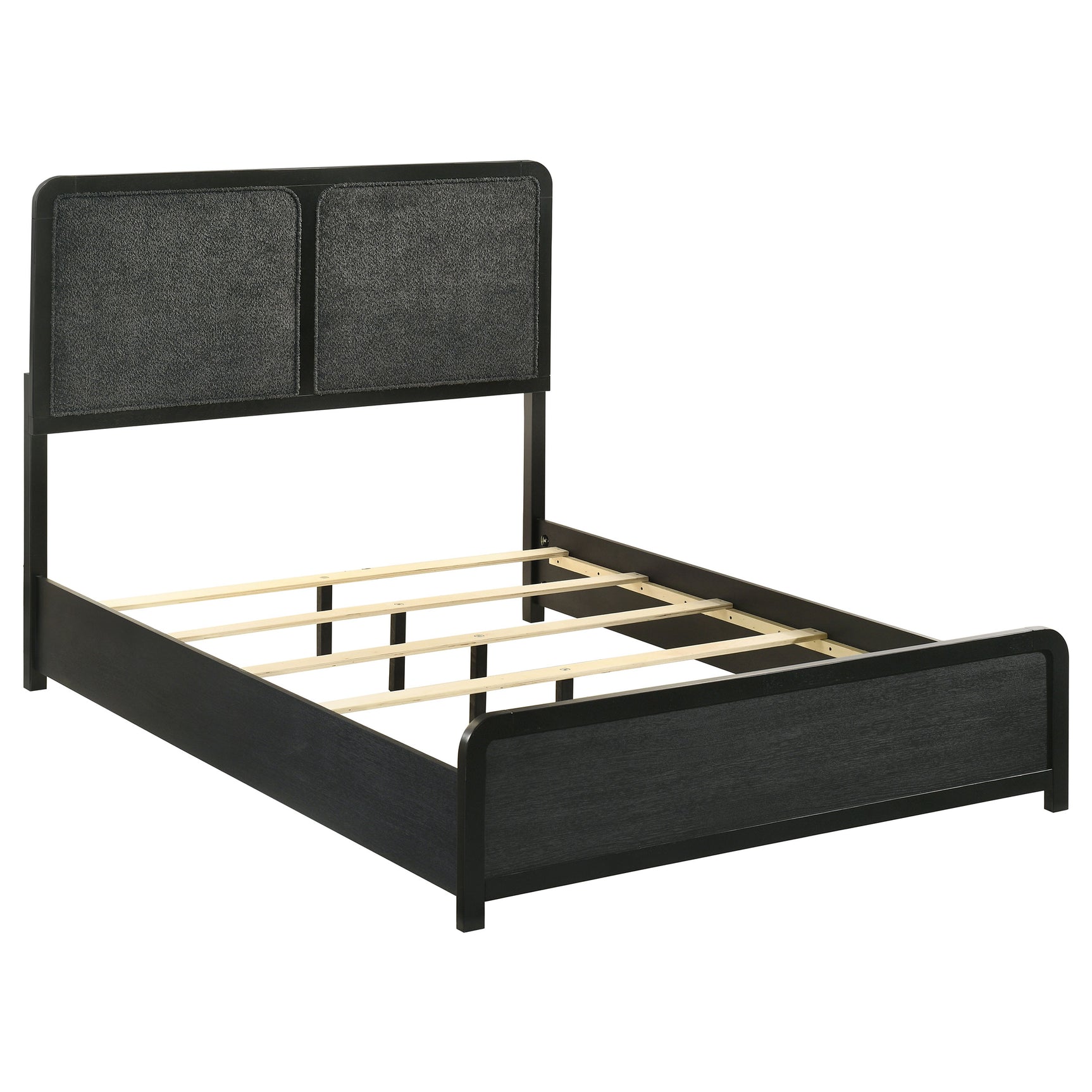 Cavelle Black 4-piece Full Bedroom Set - Ornate Home