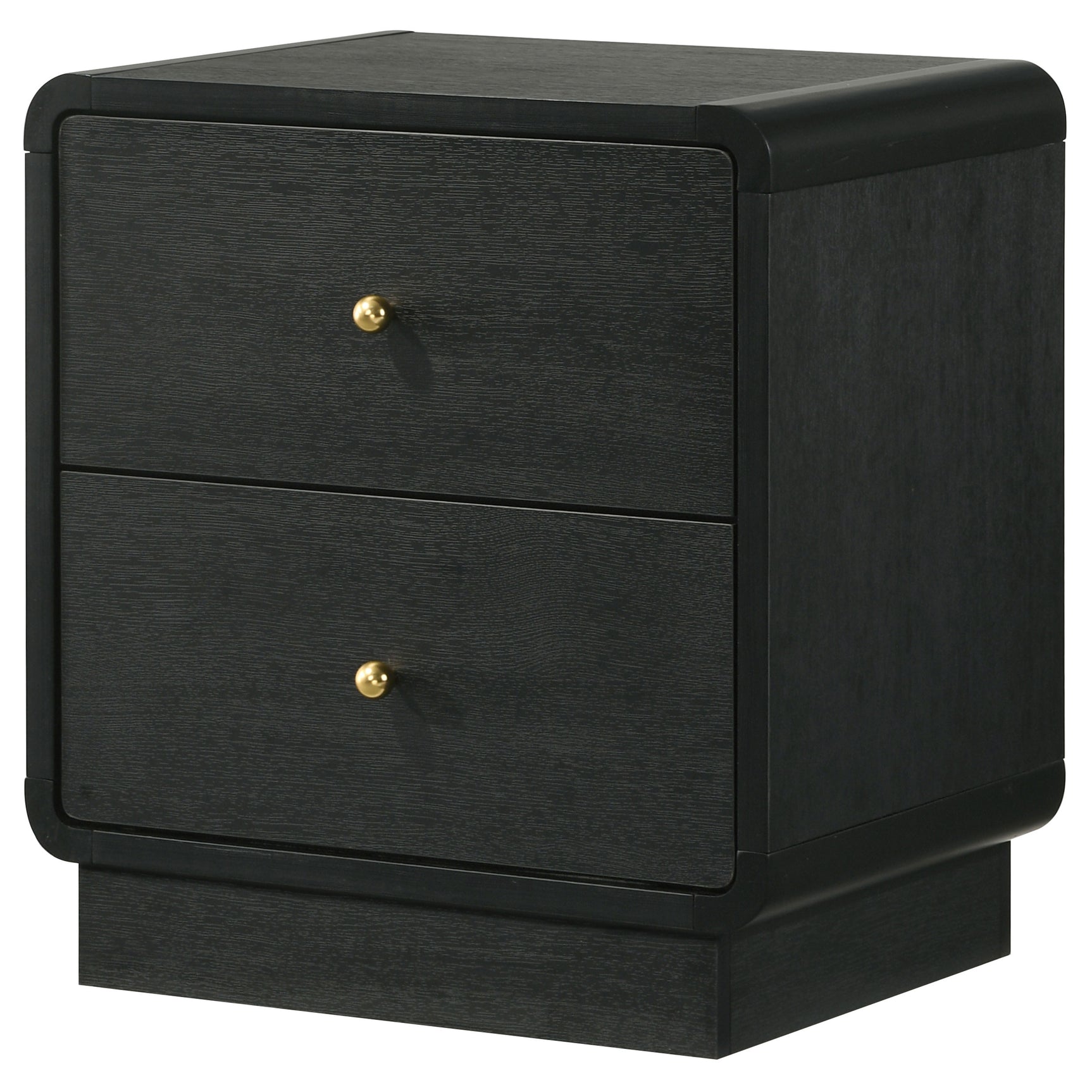 Cavelle Black Nightstand - Ornate Home
