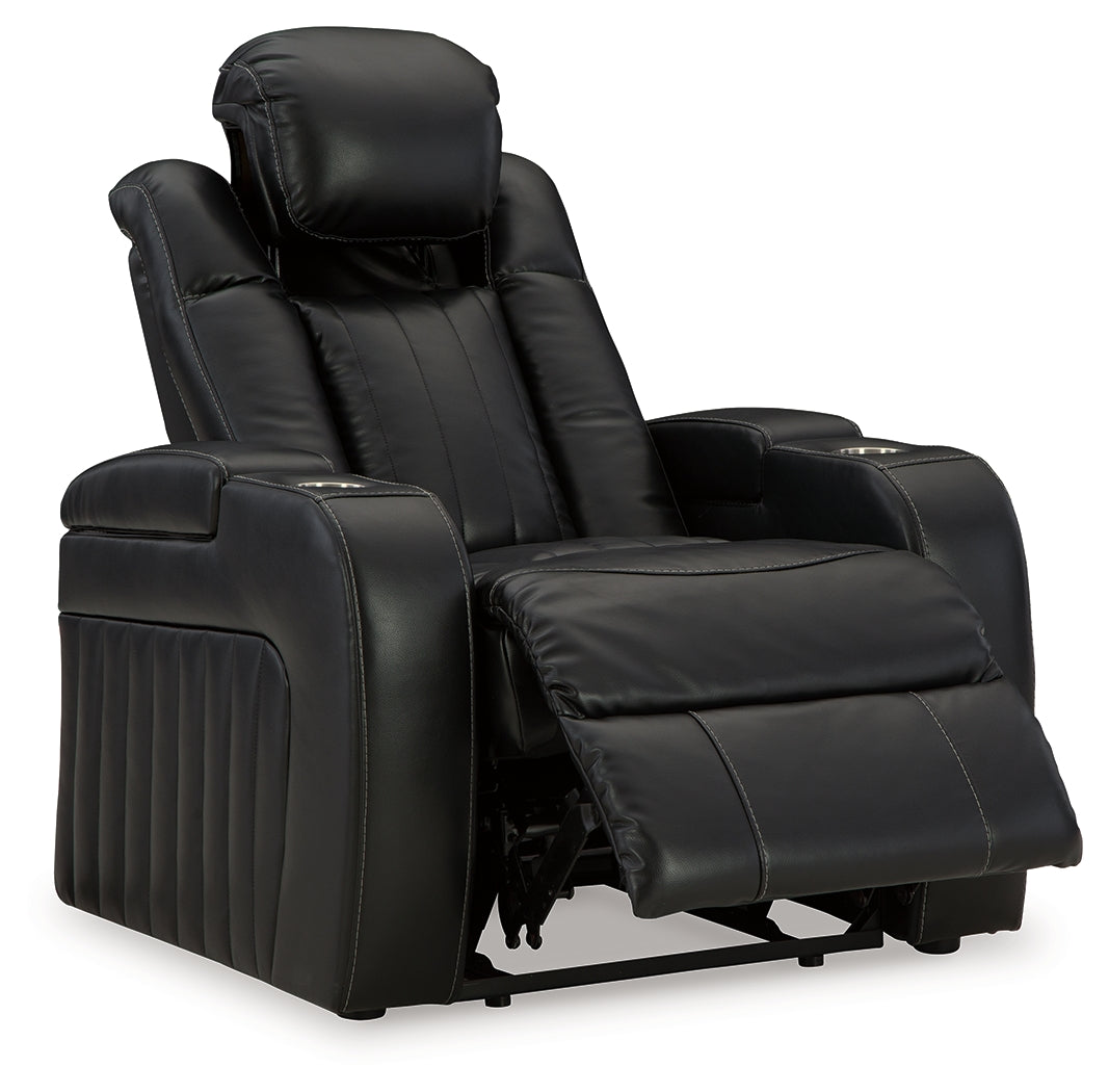 Caveman Den Midnight Power Recliner - Ornate Home