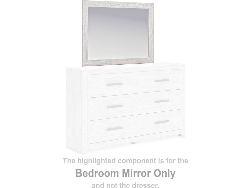 Cayboni Whitewash Bedroom Mirror - Ornate Home