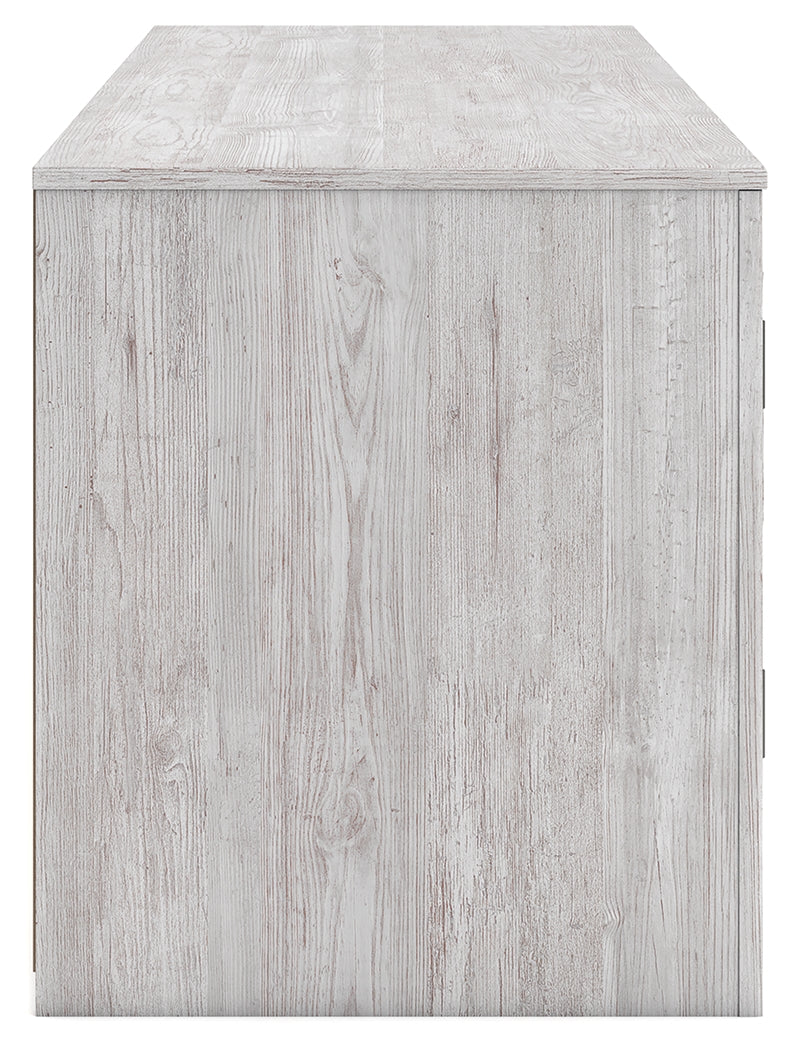 Cayboni Whitewash LG TV Stand w/Fireplace Option - Ornate Home