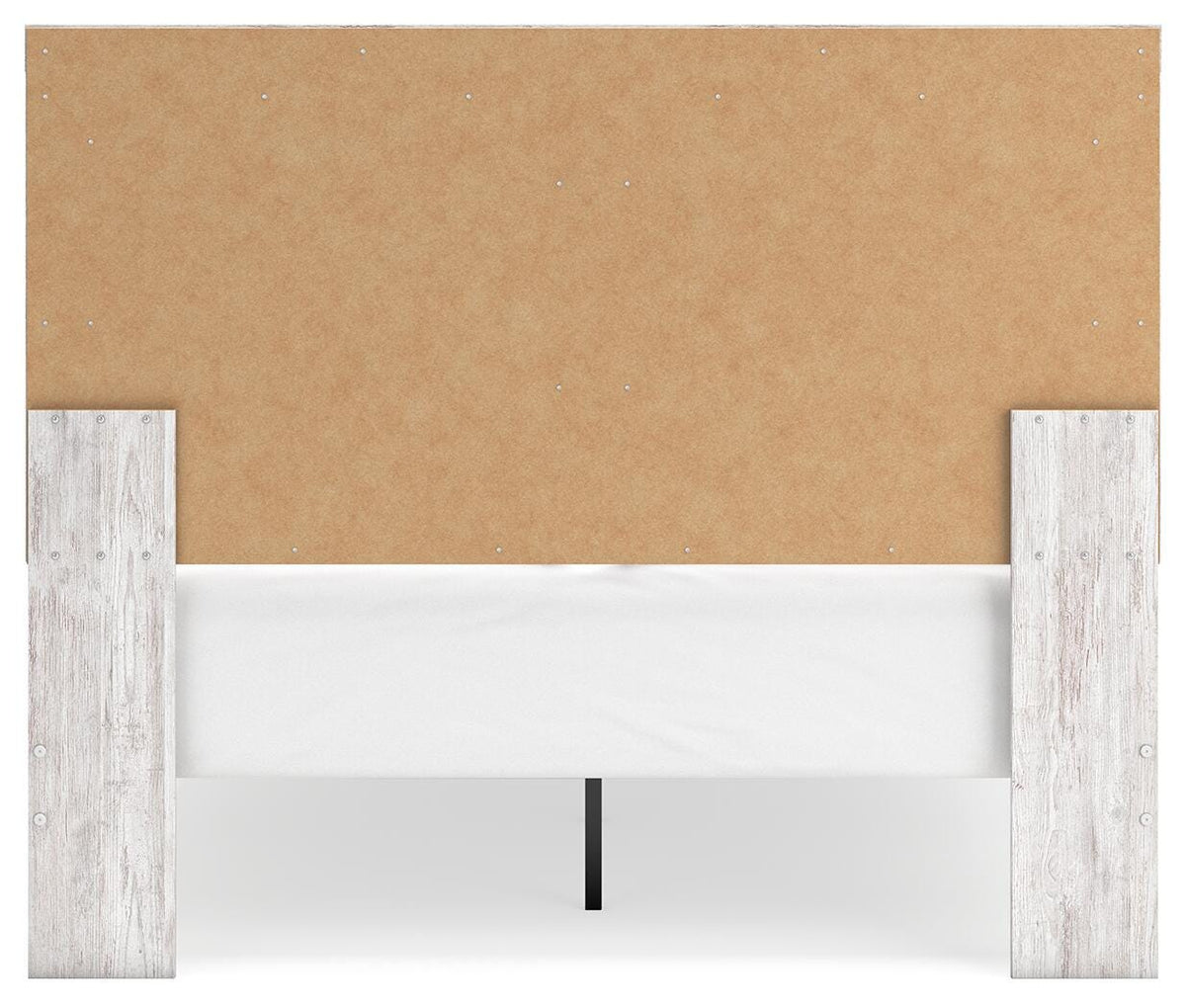 Cayboni Whitewash Queen Panel Bed, Chest and Nightstand - Ornate Home