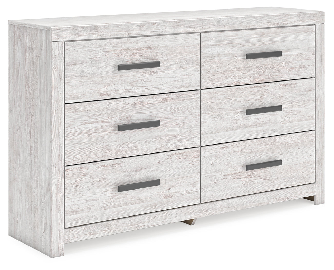 Cayboni Whitewash Queen Panel Bedroom Set with Dresser and Nightstand (Online Special Price) - Ornate Home
