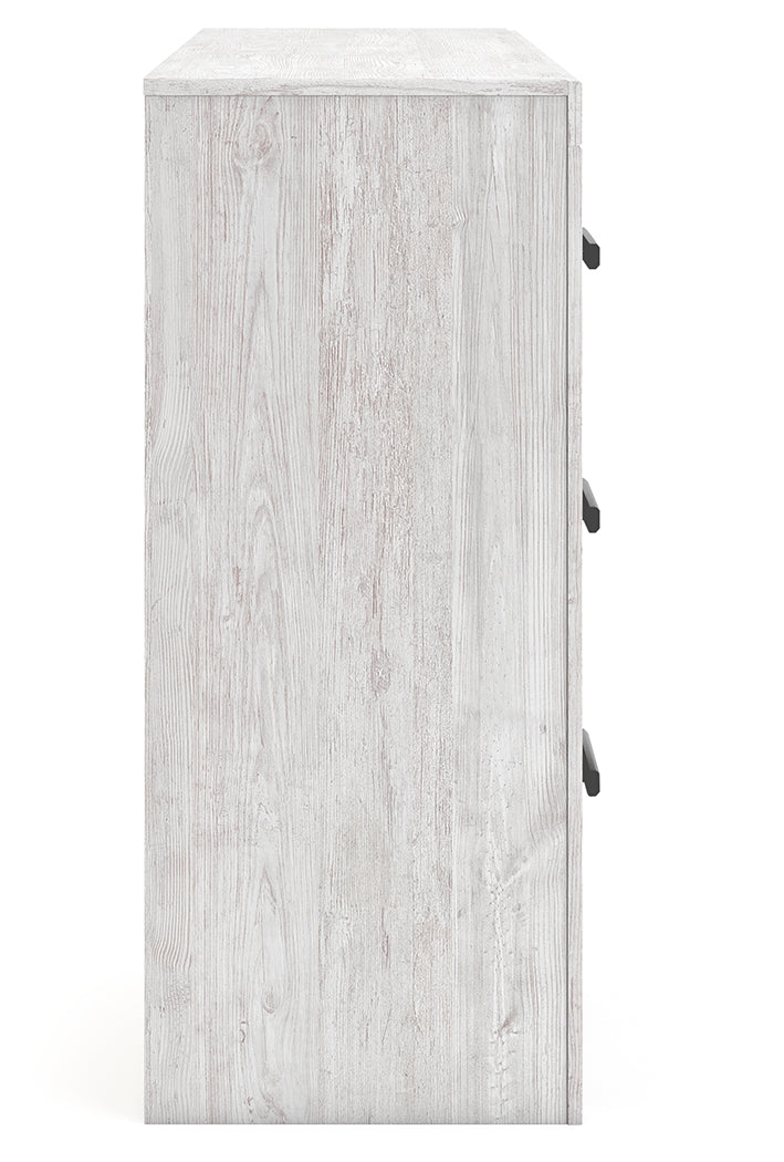 Cayboni Whitewash Queen Panel Bedroom Set with Dresser and Nightstand (Online Special Price) - Ornate Home