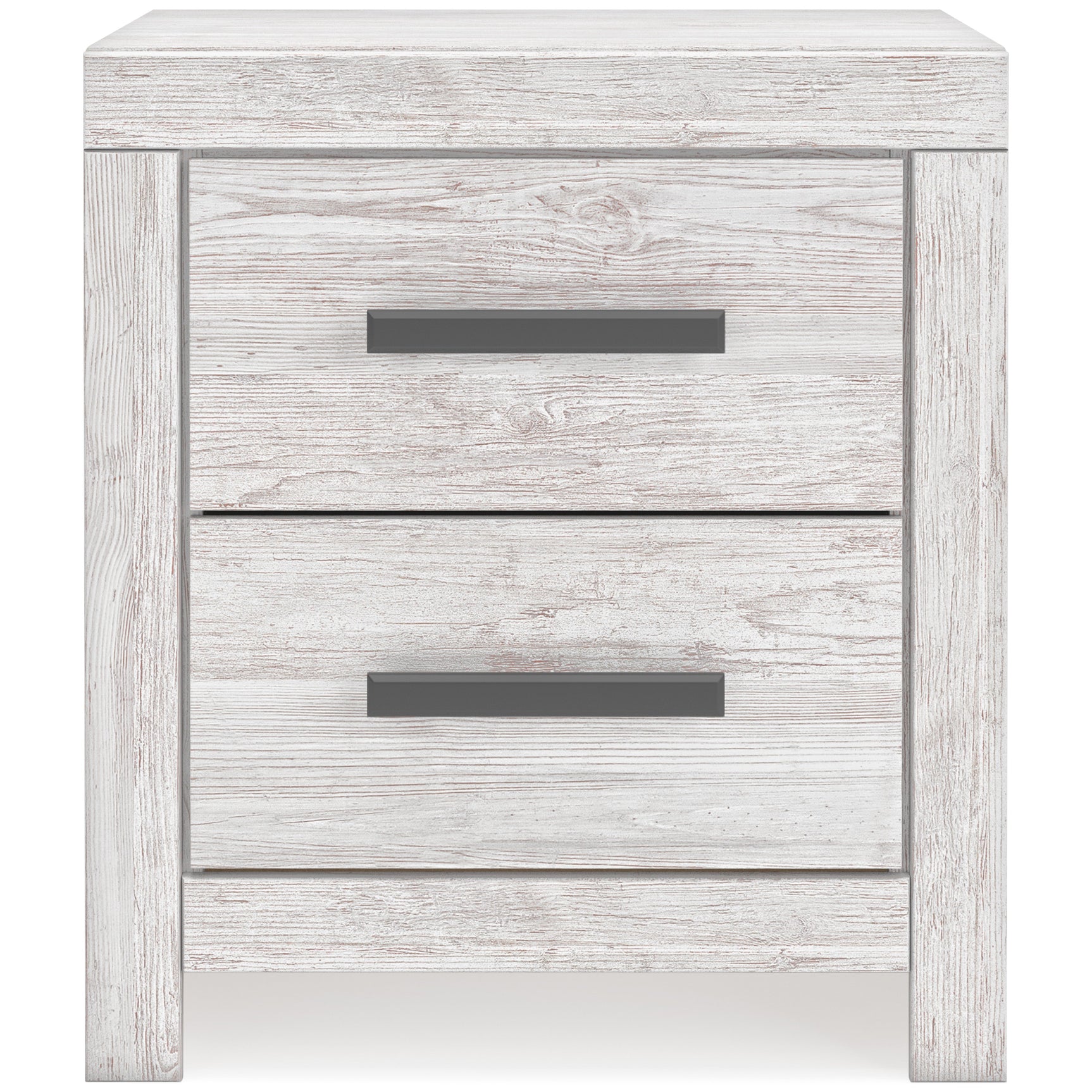 Cayboni Whitewash Twin Panel Bedroom Set with Dresser and Nightstand (Online Special Price) - Ornate Home