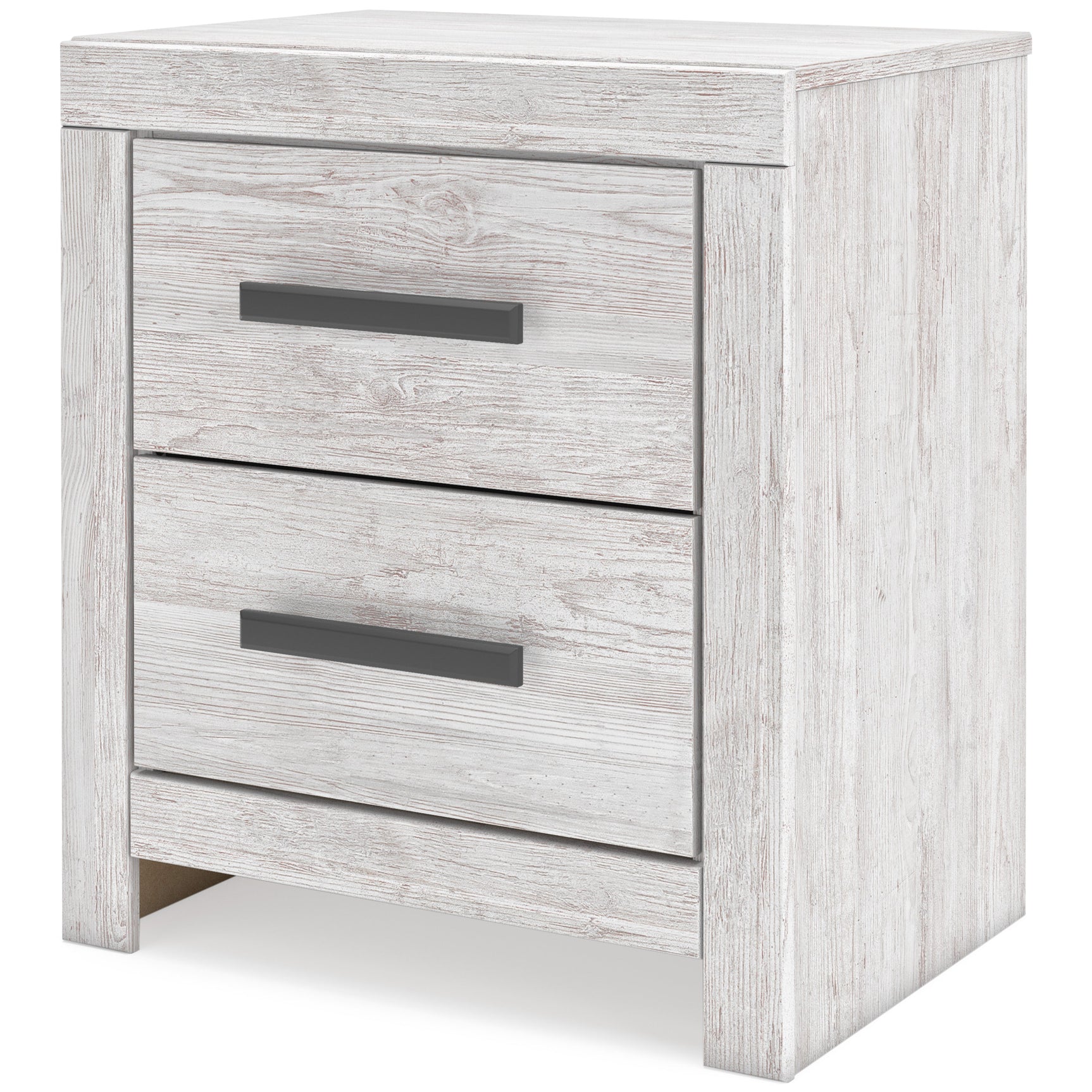 Cayboni Whitewash Twin Panel Bedroom Set with Dresser and Nightstand (Online Special Price) - Ornate Home