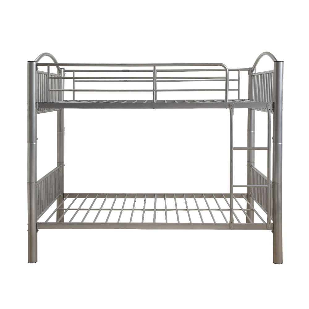 Cayelynn Silver Bunk Bed (Full/Full) - Ornate Home
