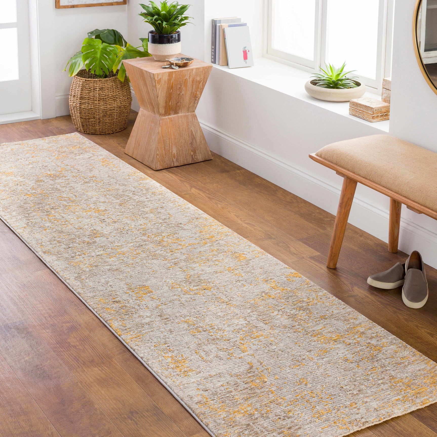 Cayhagan Mustard Luxe Rug - Ornate Home