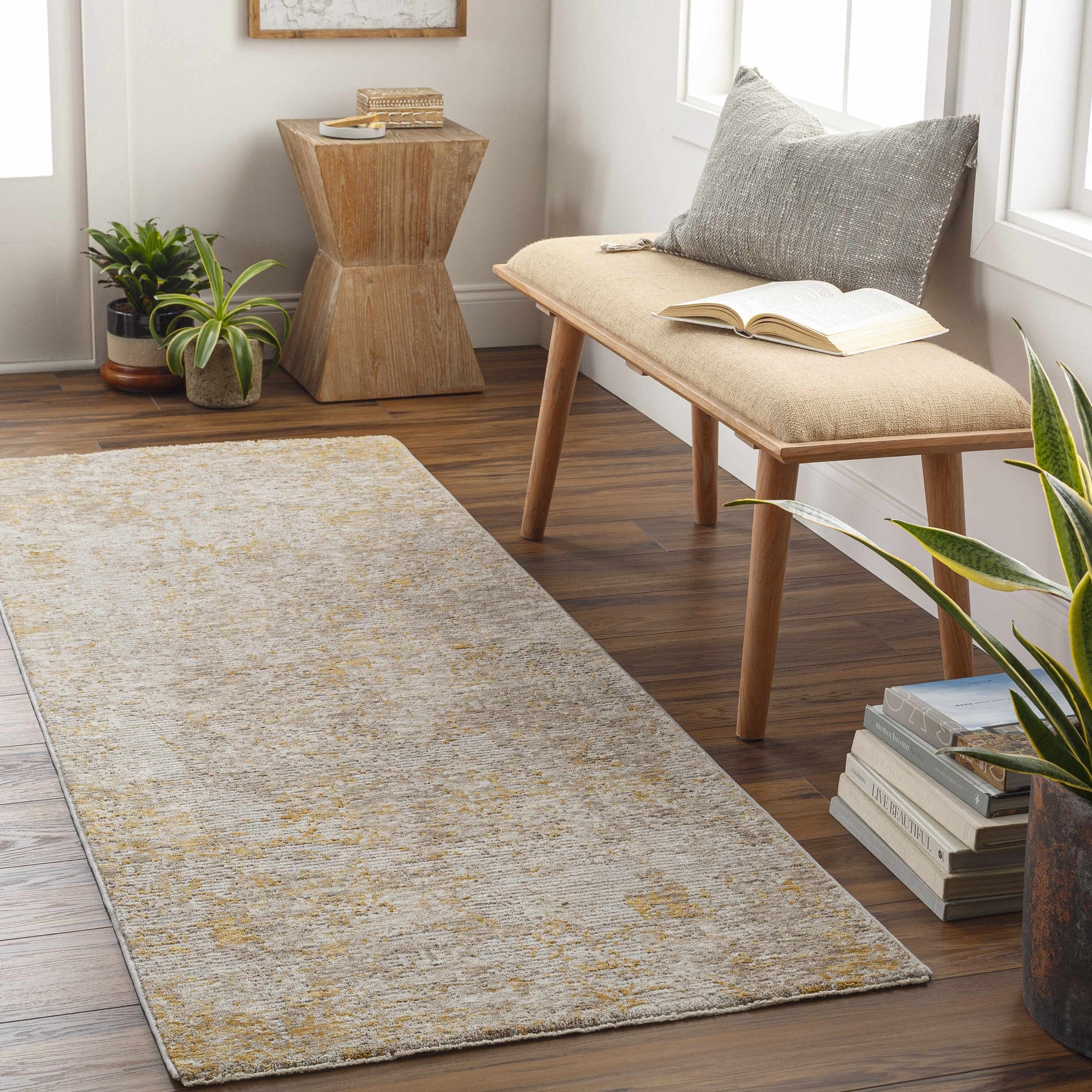 Cayhagan Mustard Luxe Rug - Ornate Home