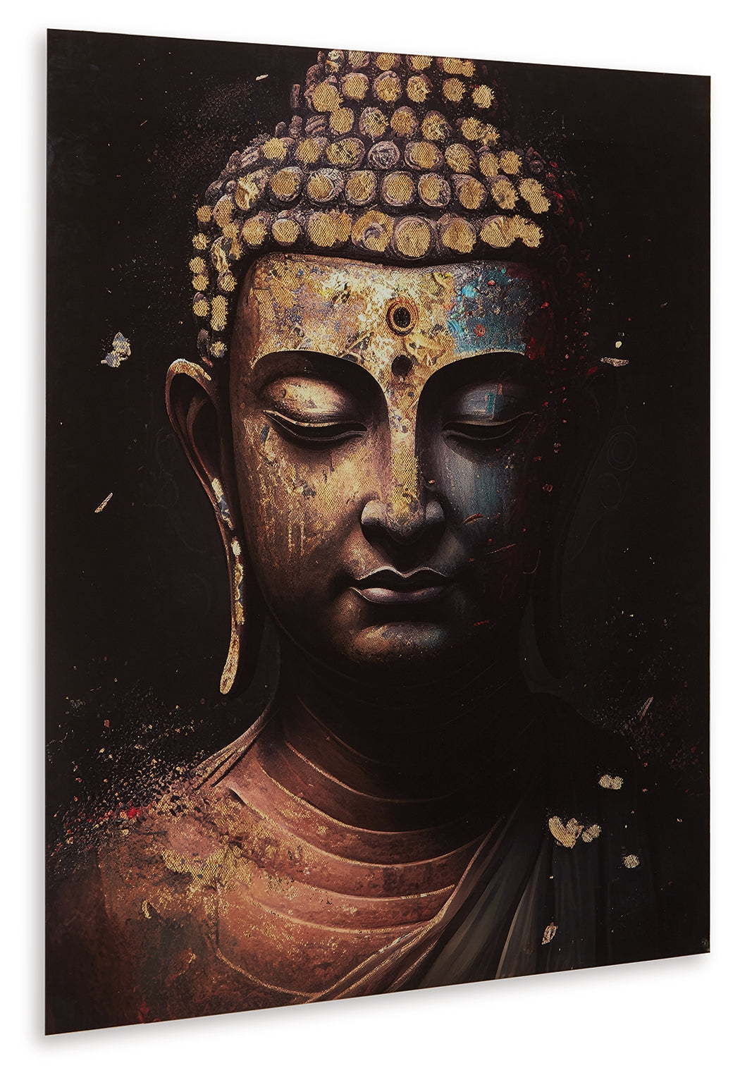 Caymoore Black/Gold Finish Wall Art - Ornate Home