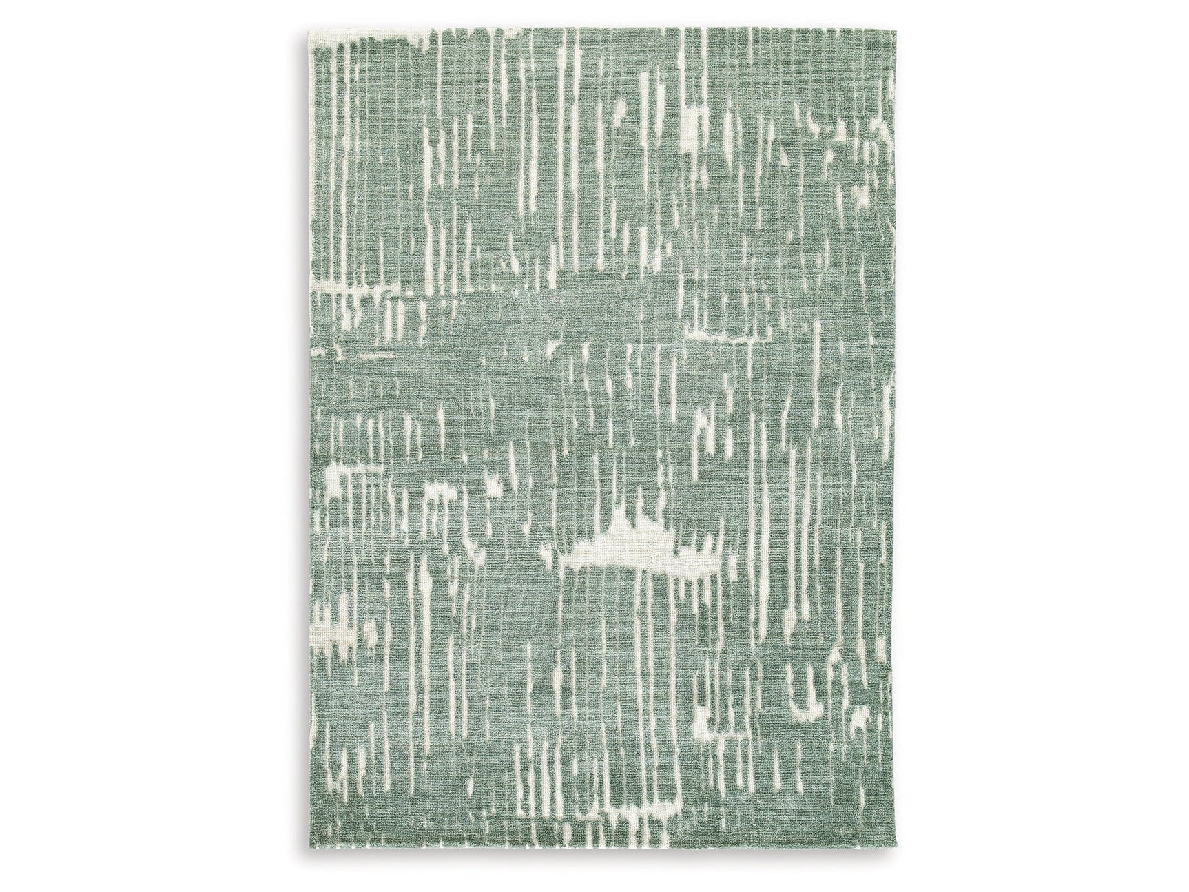 Cayworth Teal/White 5' x 7' Rug (Online Special Price) - Ornate Home