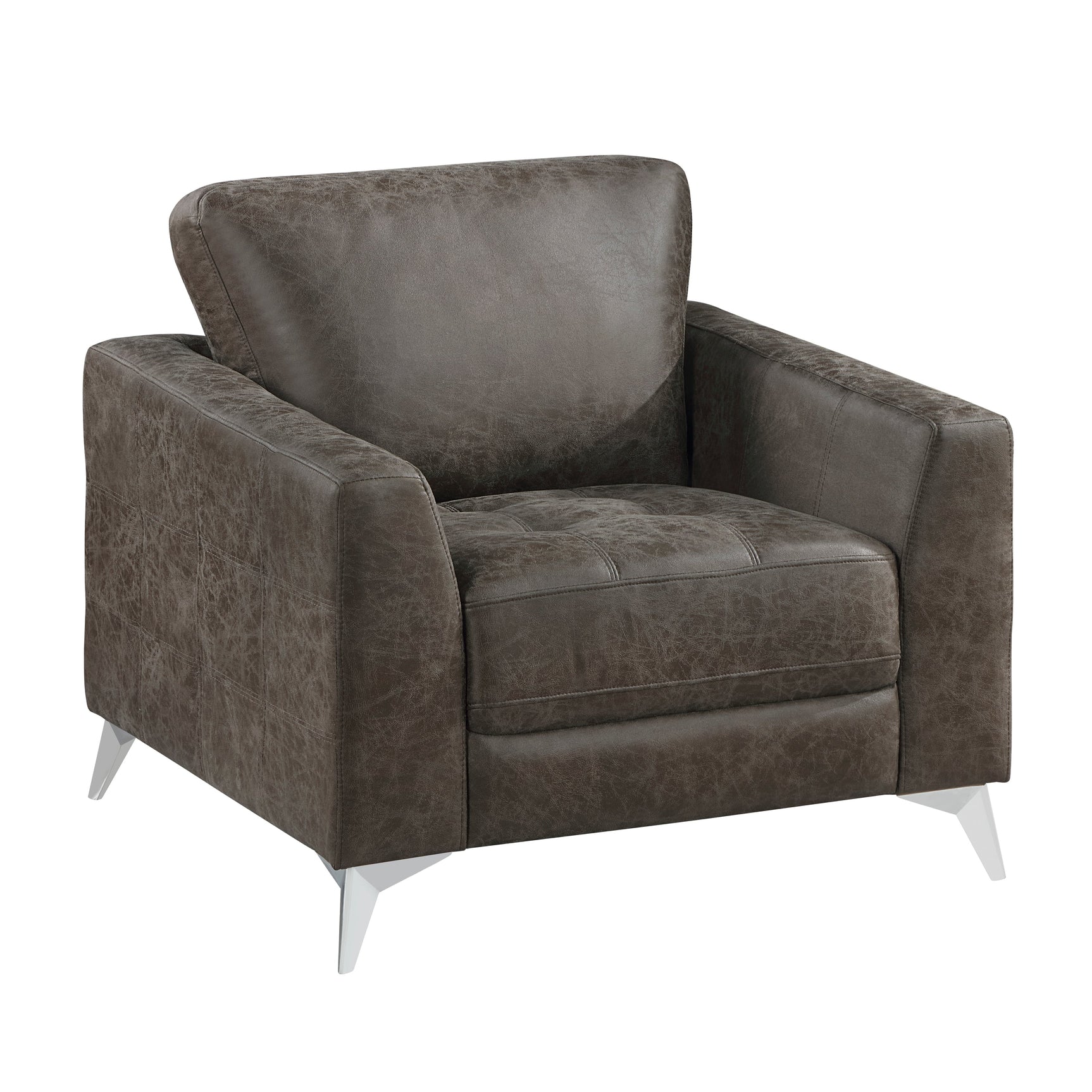 Cazon Brown Chair - Ornate Home