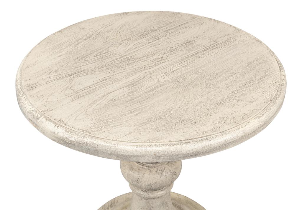 Cecelia Natural Pedestal Table - Ornate Home