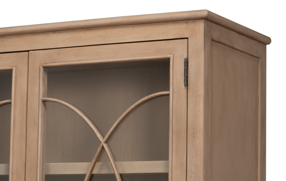 Cecile Beige Bookcase