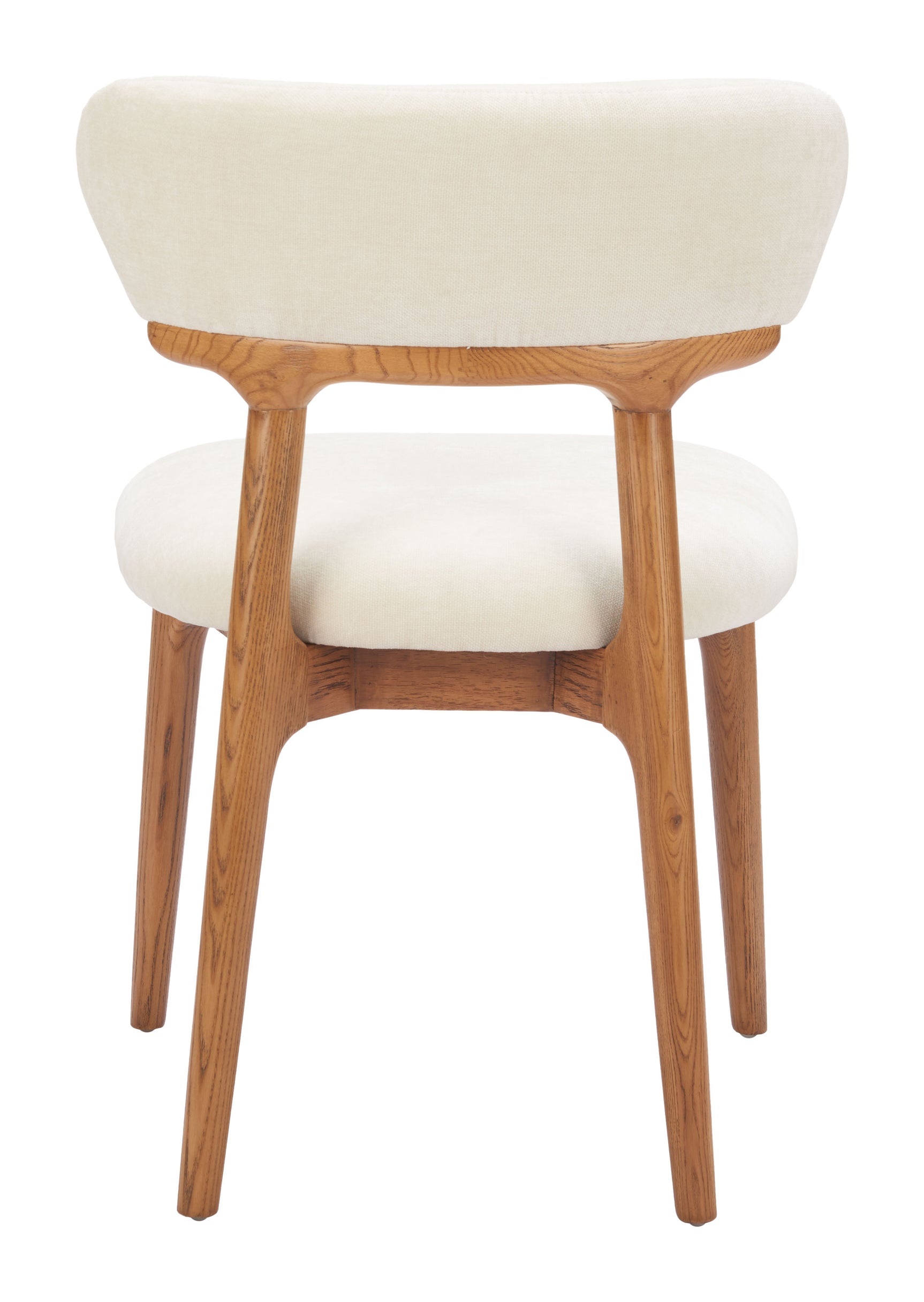Cedar White & Walnut Dining Chair (Set of 2) - Ornate Home
