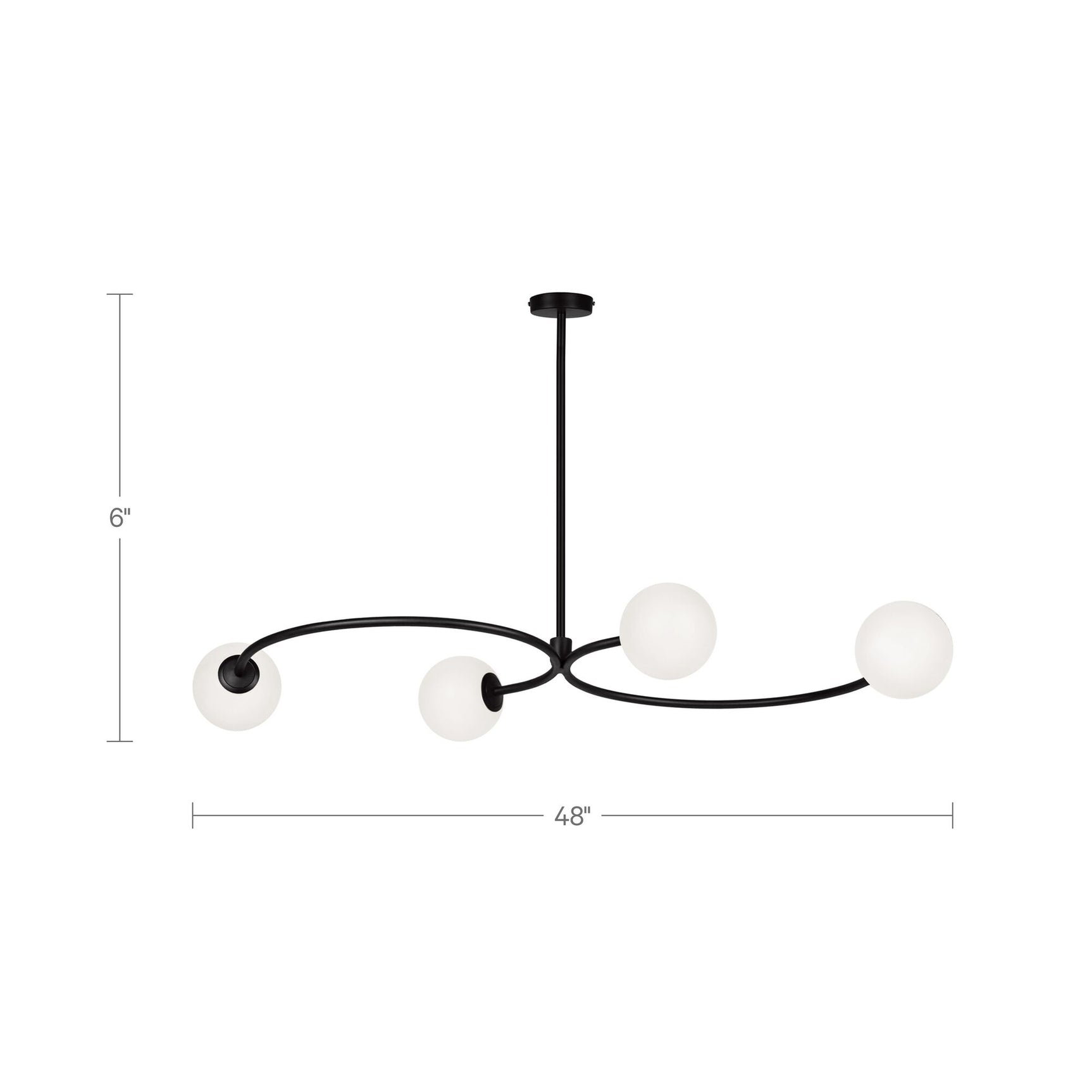 Cedric White Pendant Lamp - Ornate Home