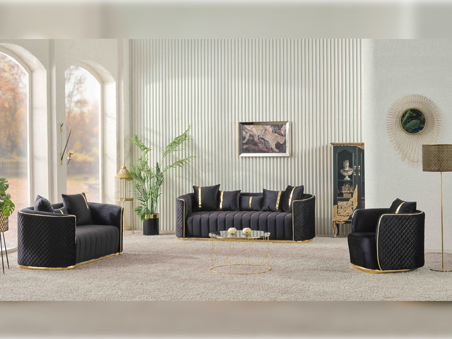 Ceko Black Chair