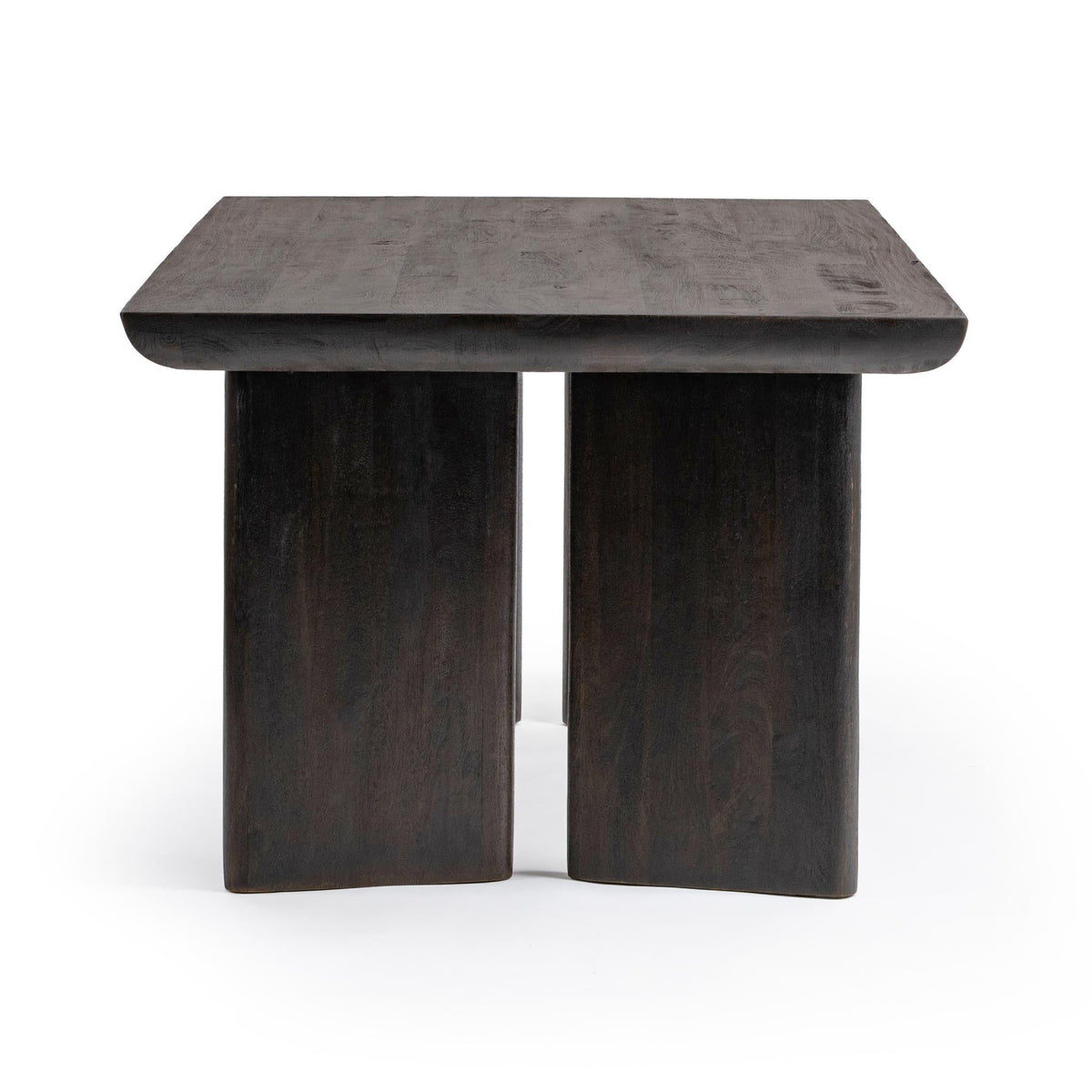 Celadon Truffle Brown 84" Rectangular Dining Table