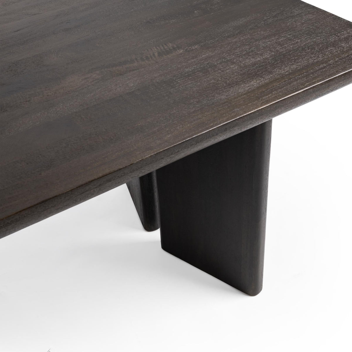Celadon Truffle Brown 84" Rectangular Dining Table