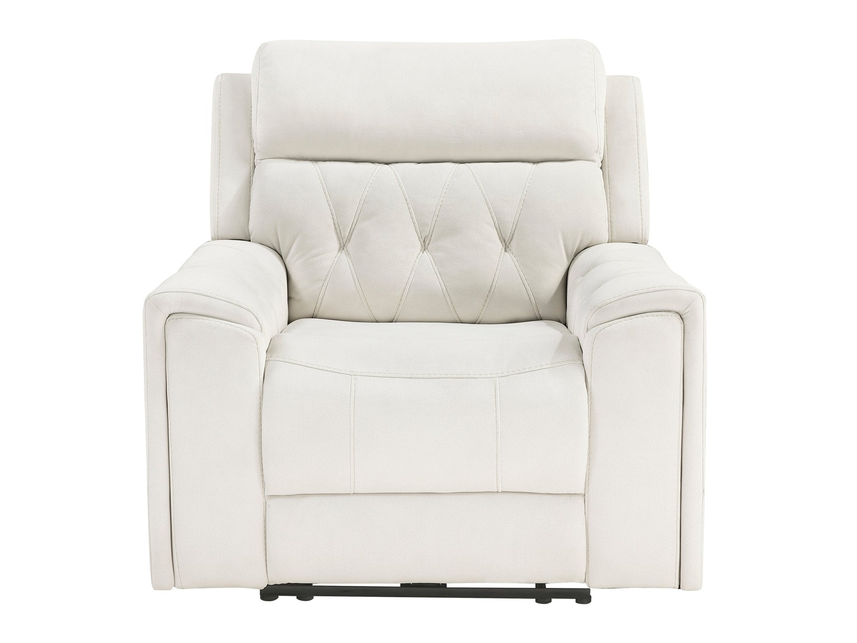 Celeste Beige Power Reclining Chair with Power Headrest - Ornate Home