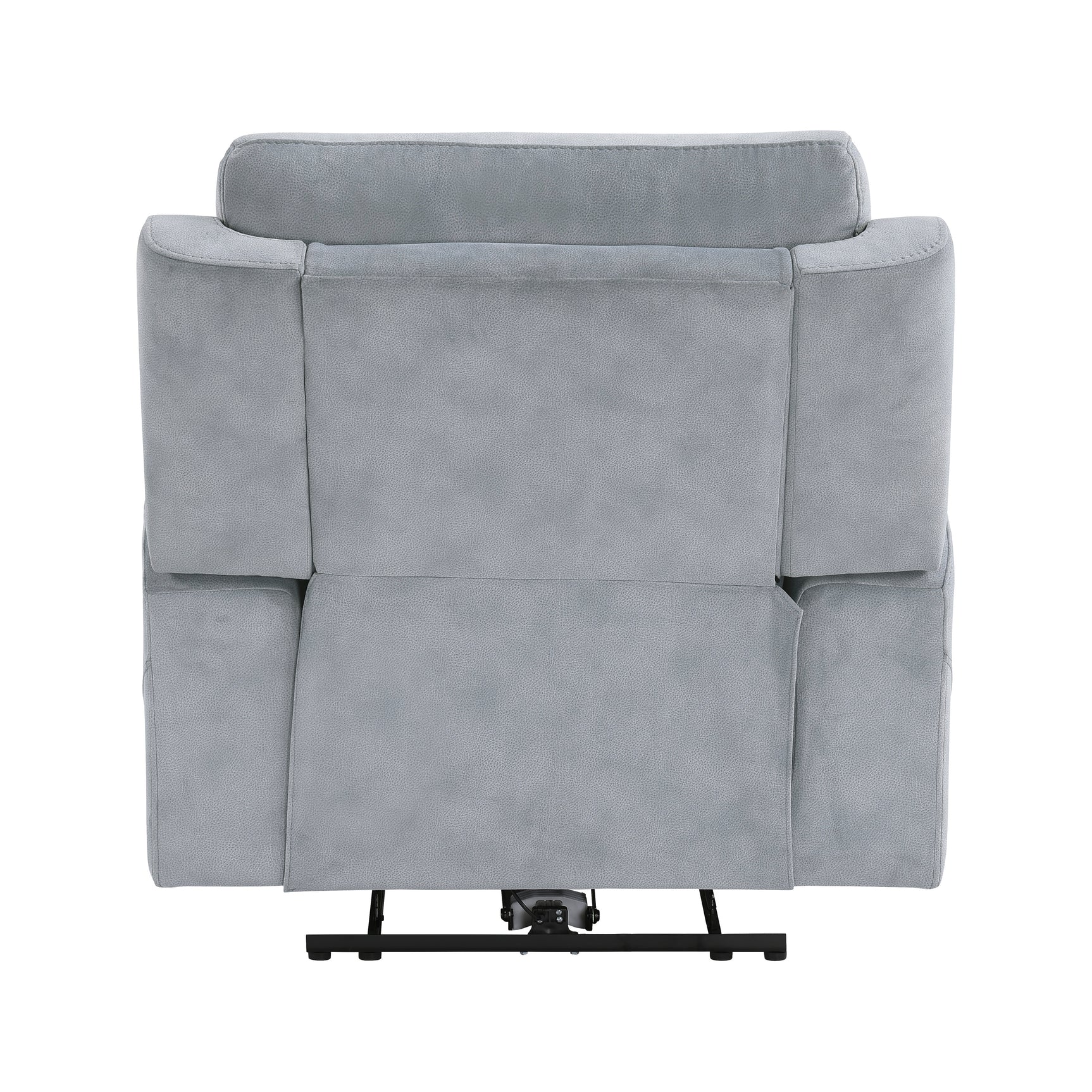 Celeste Gray Power Reclining Chair with Power Headrest - Ornate Home