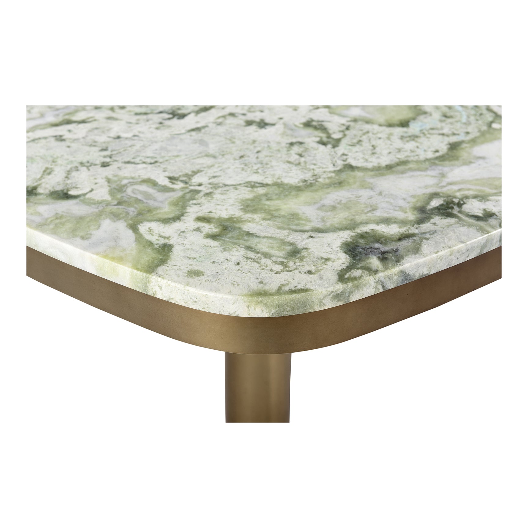 Celeste Green Onyx Marble Cafe Table - Ornate Home