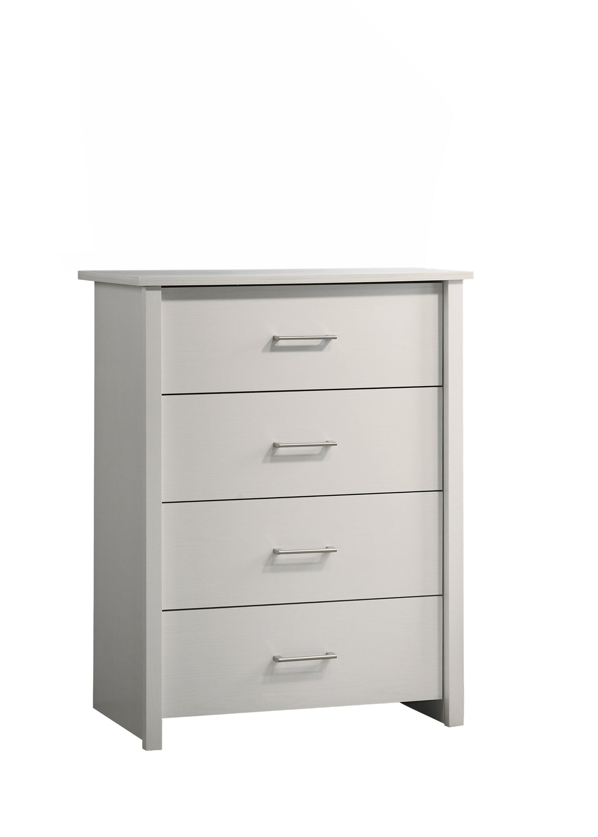Celeste White 32"W 4-Drawer Chest - Ornate Home