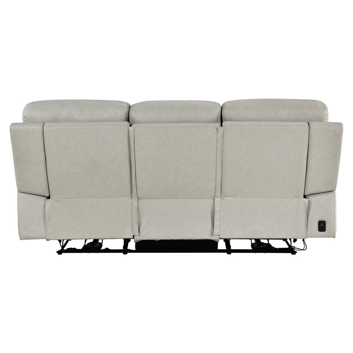 Celestia Beige Power Double Reclining Sofa With Power Headrest - Ornate Home