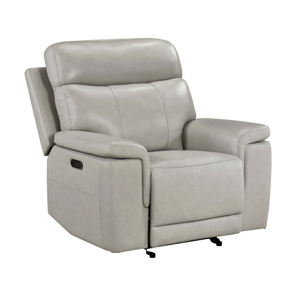 Celestia Beige Power Glider Reclining Chair With Power Headrest - Ornate Home