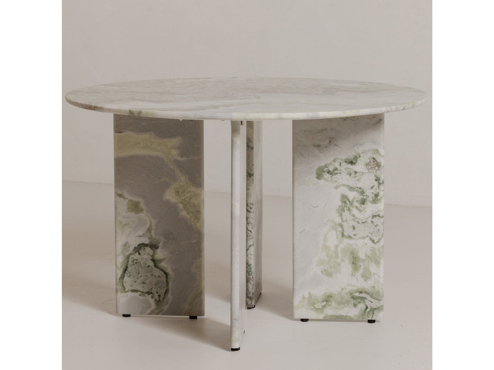 Celia Green Onyx Marble Round Dining Table - Ornate Home