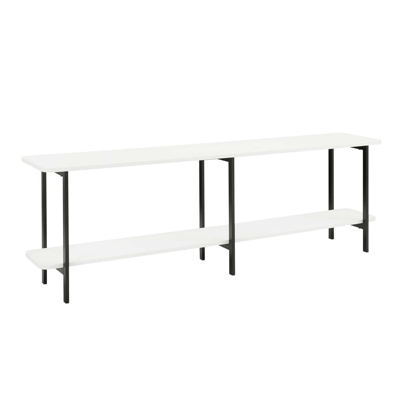 Celine Side Table Console in White - Ornate Home