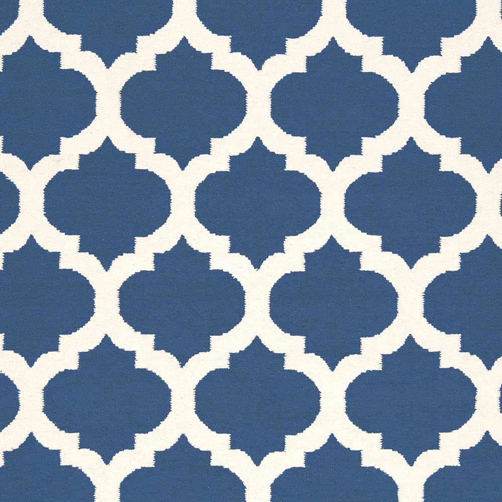 Centenary Navy Wool Area Rug - Clearance - Ornate Home