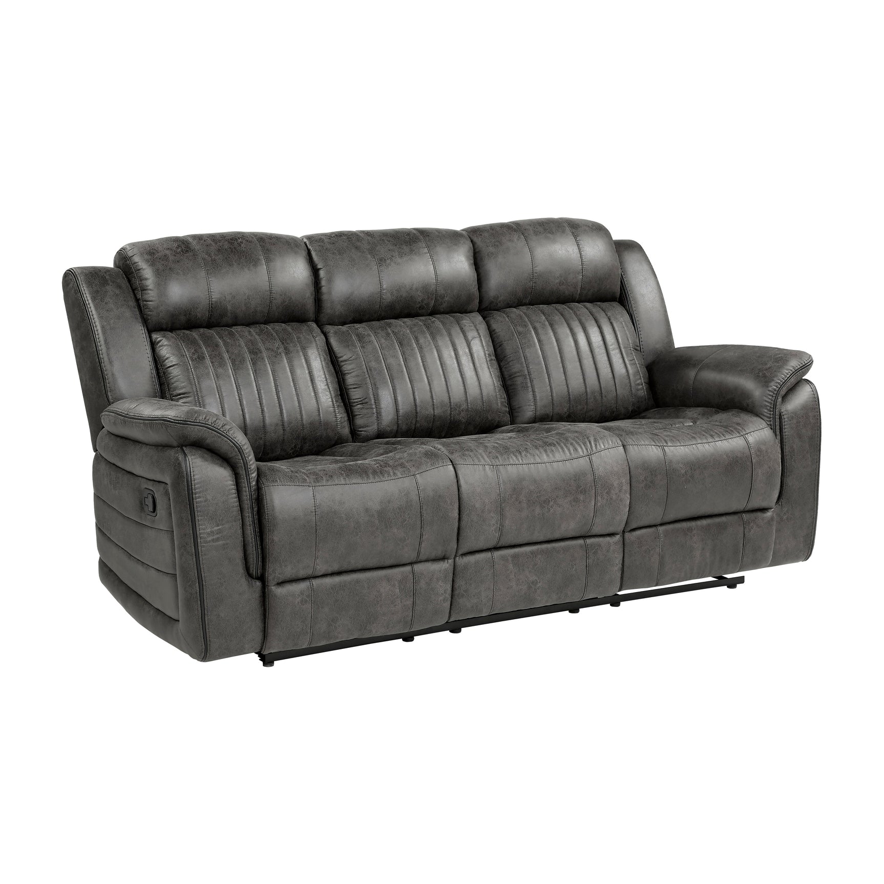 Centeroak Brown Double Reclining Sofa - Ornate Home