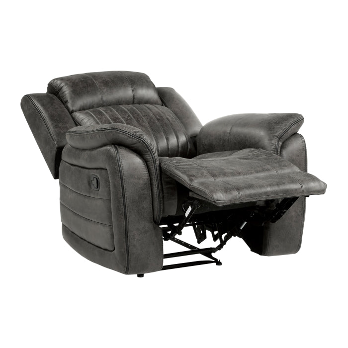 Centeroak Brown Reclining Chair - Ornate Home