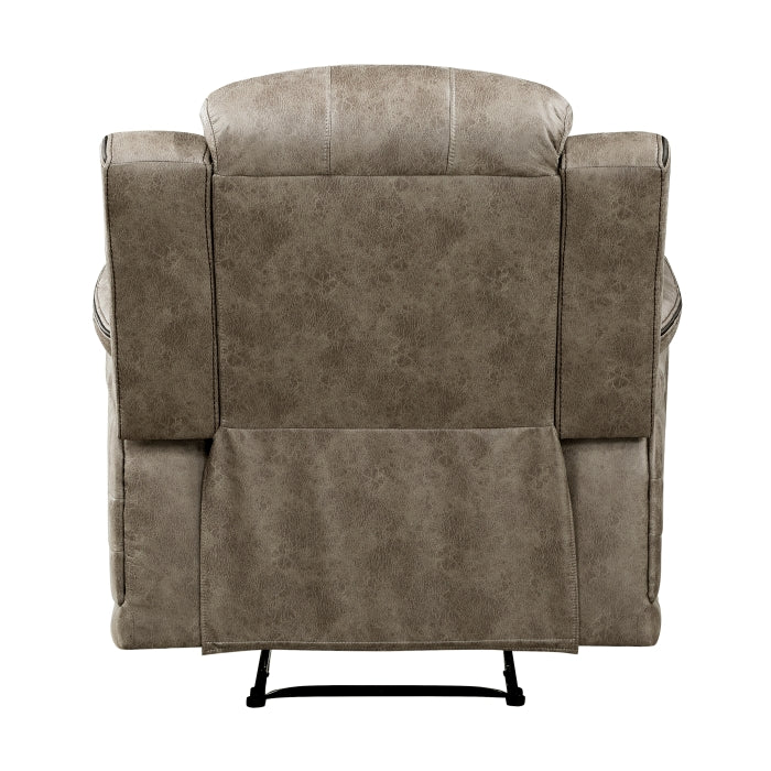 Centeroak Sandy Brown Reclining Chair - Ornate Home