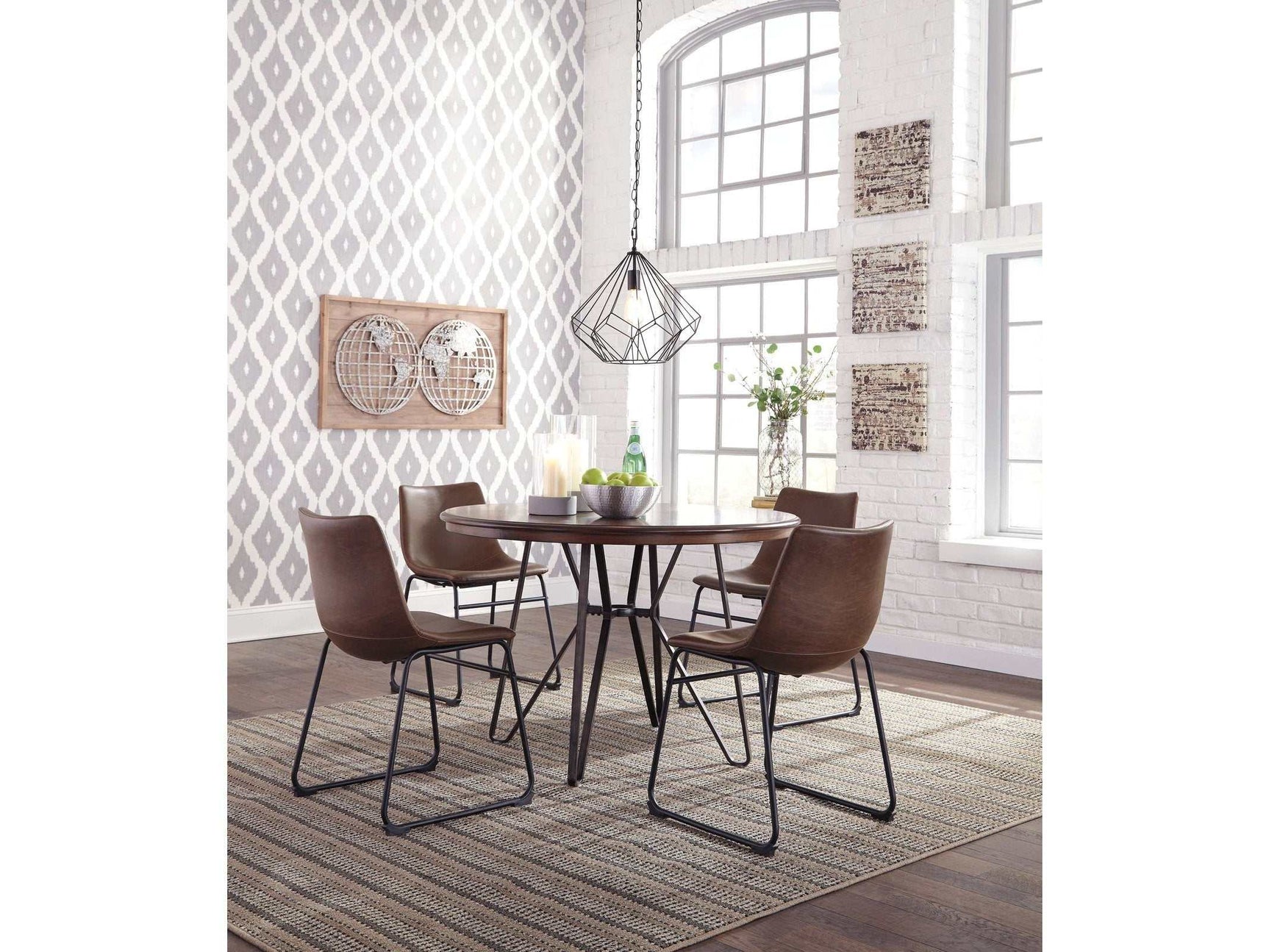 Centiar Brown Dining Room Set / 5pc (Online Special Price) - Ornate Home