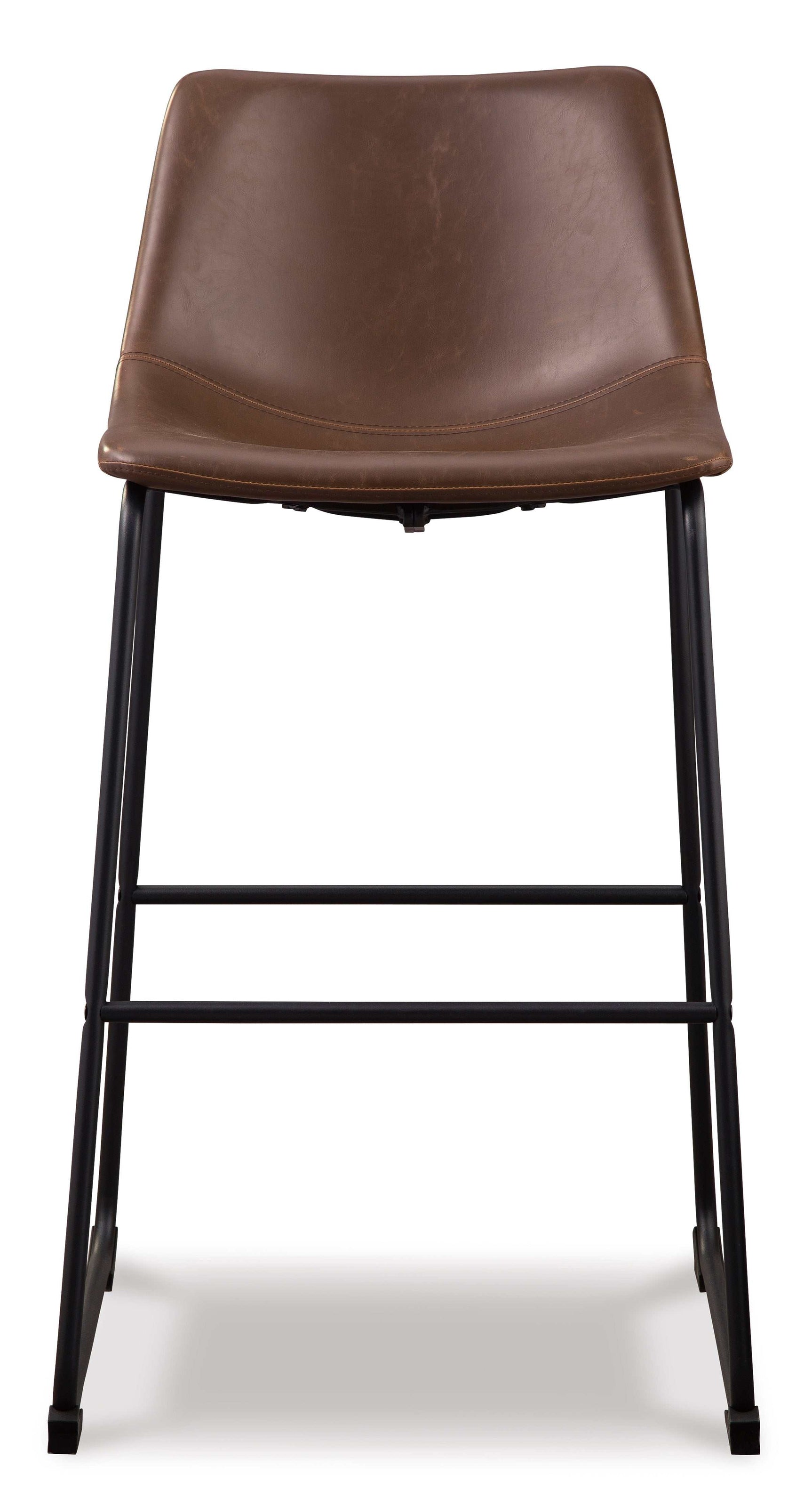 Centiar Brown Pub Height Bar Stool (Set of 2) - Ornate Home