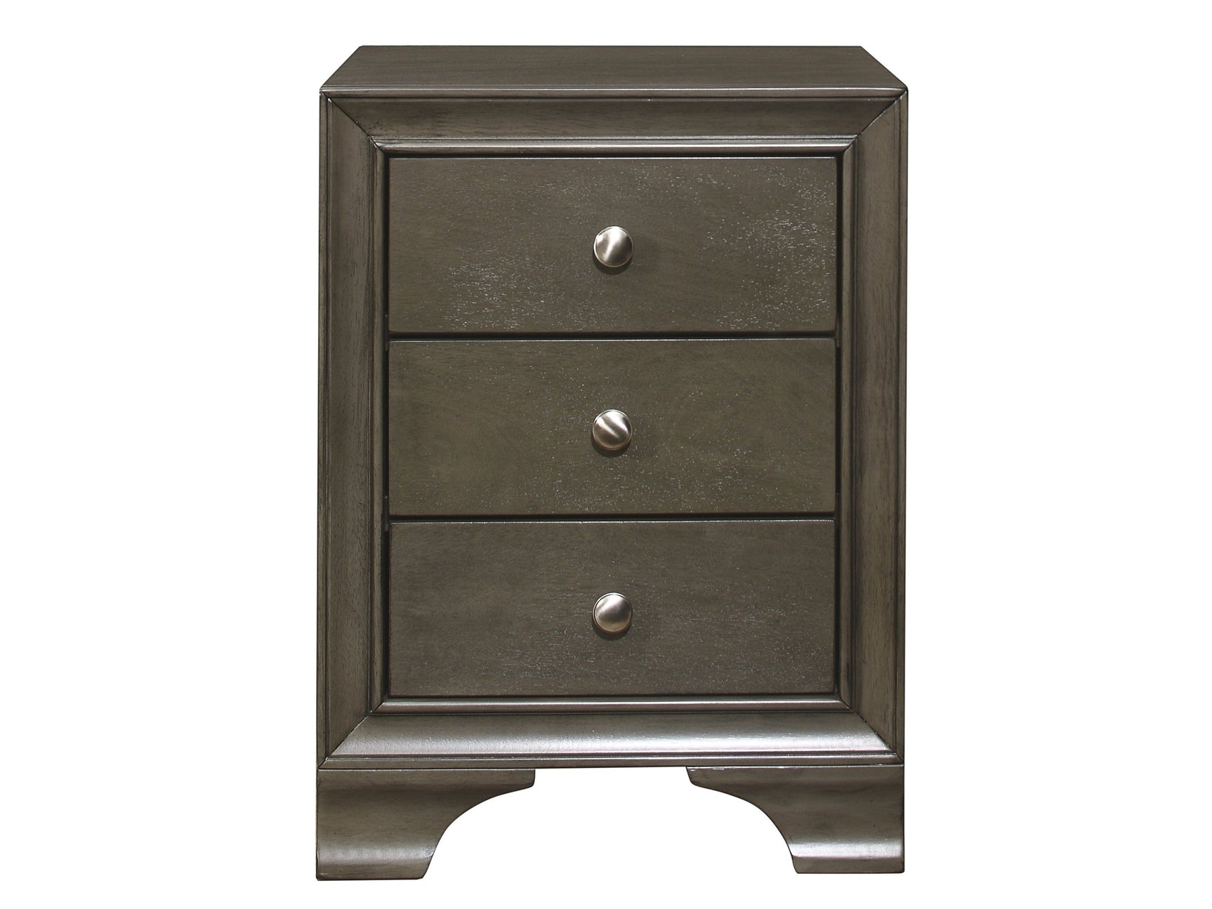 Centralia Gray Nightstand - Ornate Home