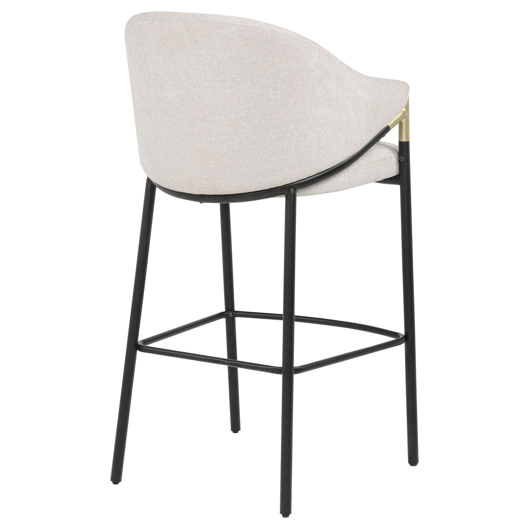 Chadwick Beige Fabric Upholstered Bar Chair (Set of 2) - Ornate Home