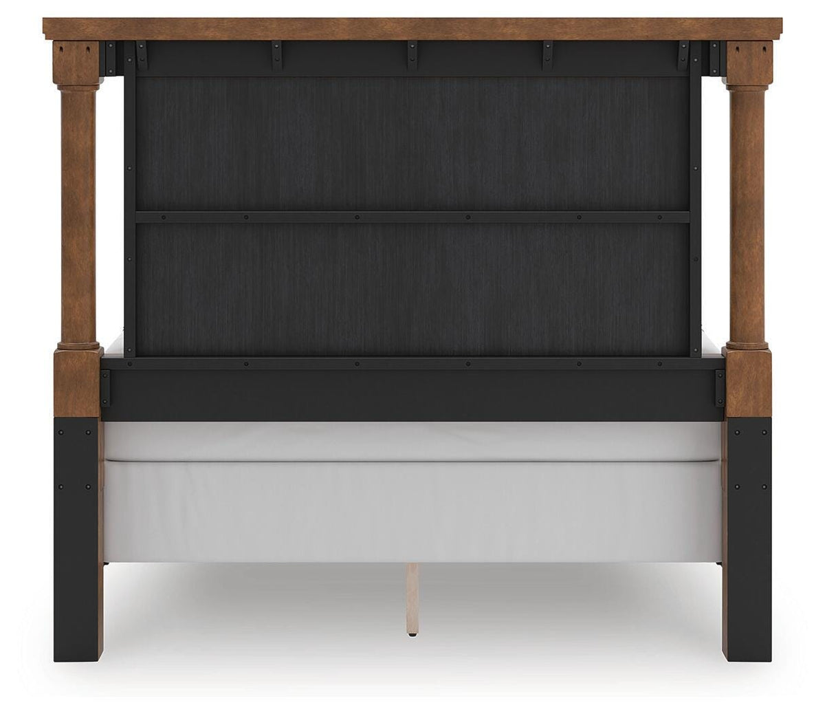 Chadworth Brown Queen Poster Bed (Online Special Price) - Ornate Home