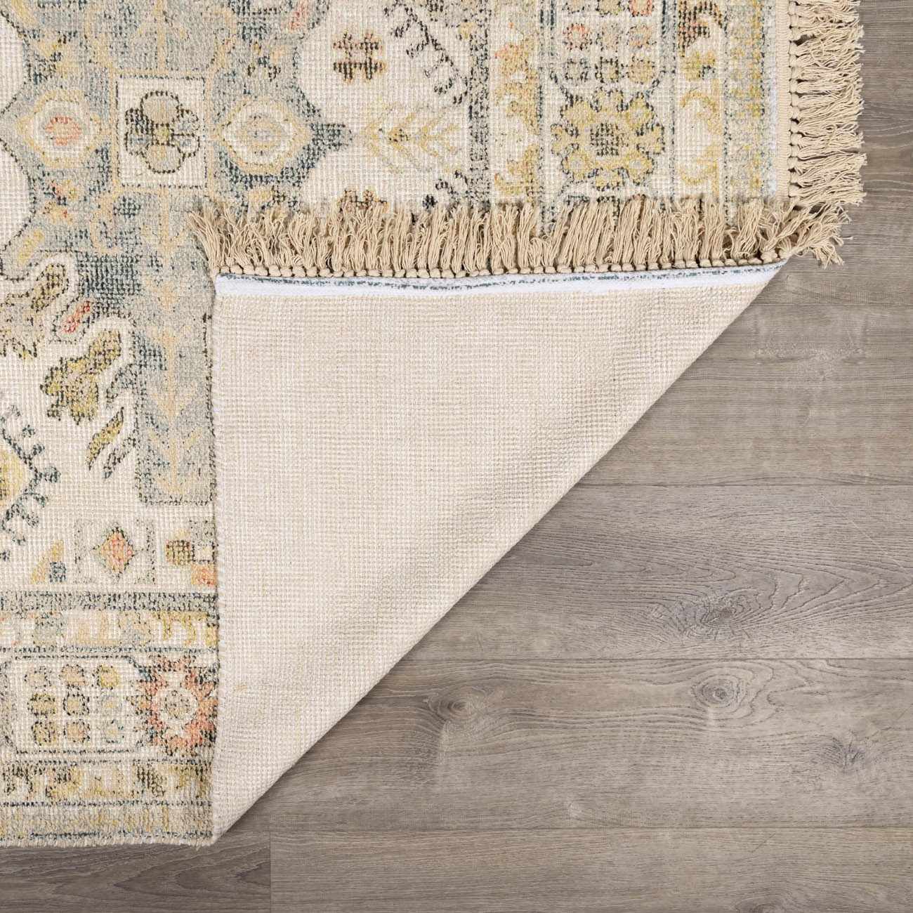 Chaela Ivory & Olive Area Rug - Ornate Home