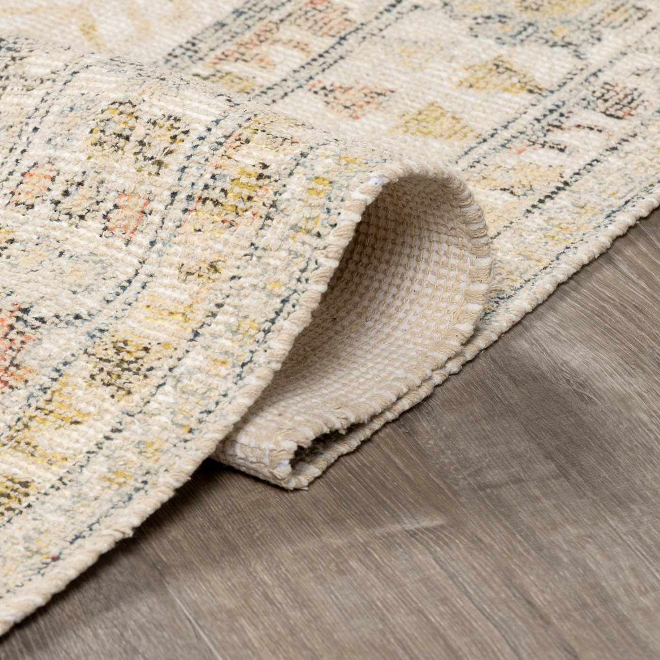 Chaela Ivory & Olive Area Rug - Ornate Home